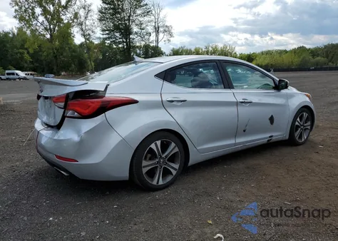 2015 Hyundai Elantra Se из США, поврежденный, VIN KMHDH4AH7FU281510